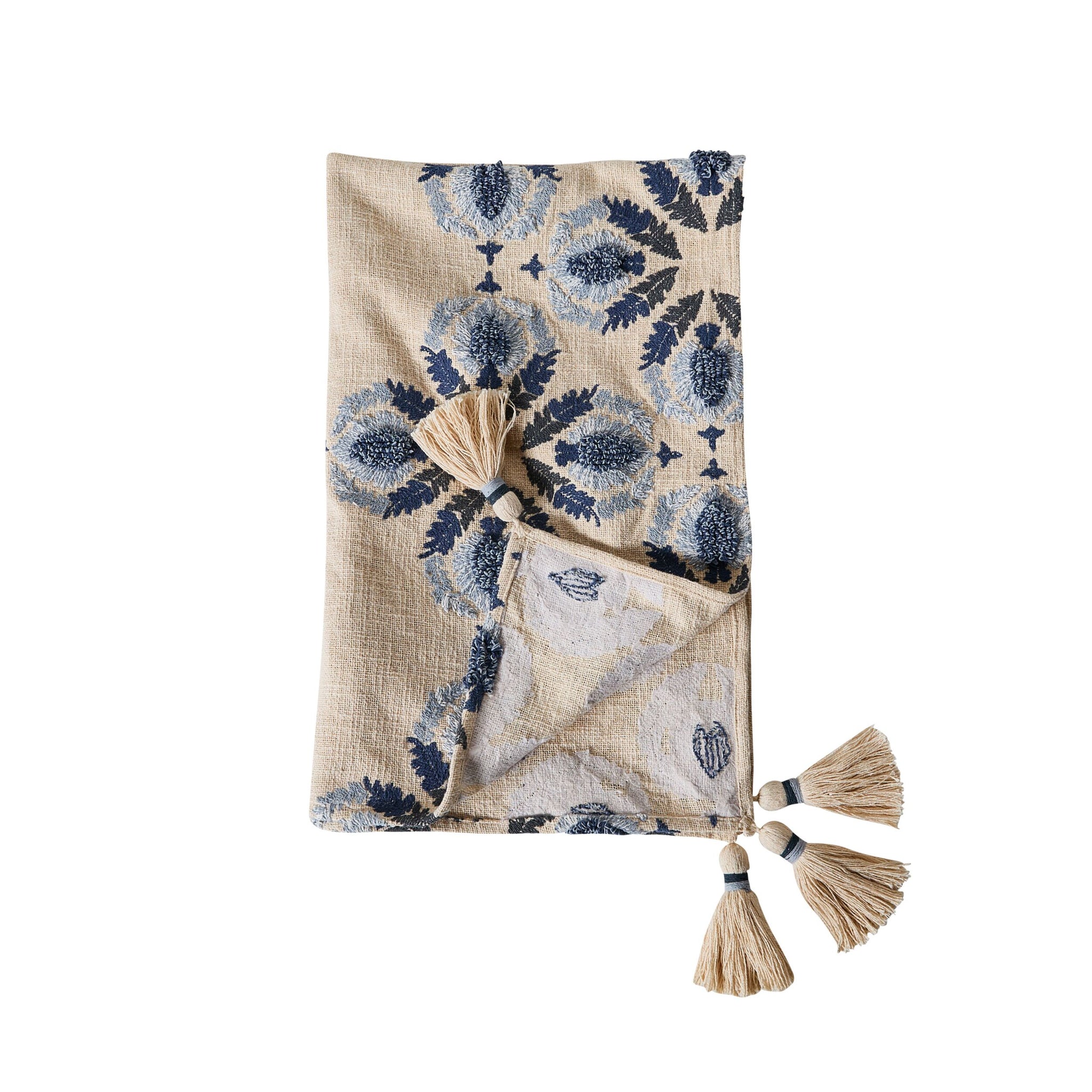 Nila Embroidered Throw