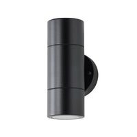 Collins 2 Light Up/Down Exterior Wall Light Black