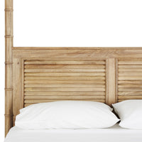 Hampton Mango Wood King Canopy Bed