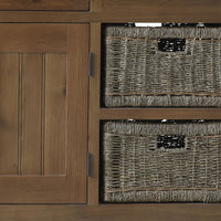 Oakford Workbench - Oak Timber Top 168 x 62 x 90cm