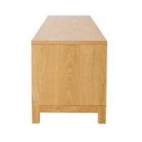 Avalon 4 Door Entertainment Unit Light Oak