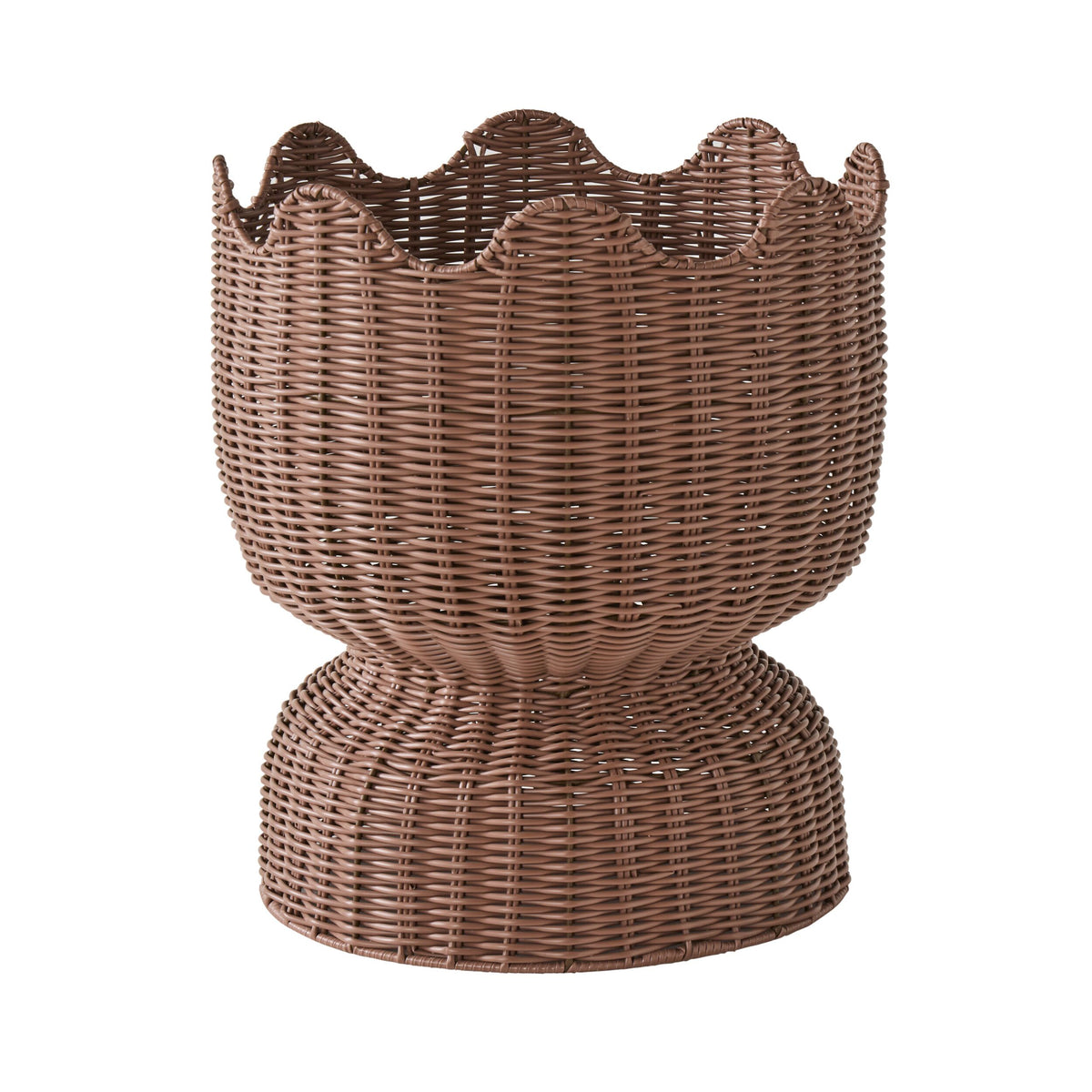 Sidney Woven Planter Large Clay