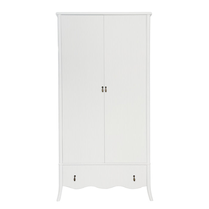 Violet 2 Door Wardrobe White