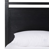 Avalon King Four Poster Bed Black