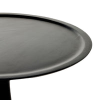 Jindi Round Side Table Black 45 x 59 x 45cm