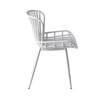 Lini Outdoor Dining Chair White