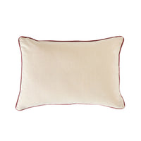 Valencia Floral Border Cushion Rose 40x60cm