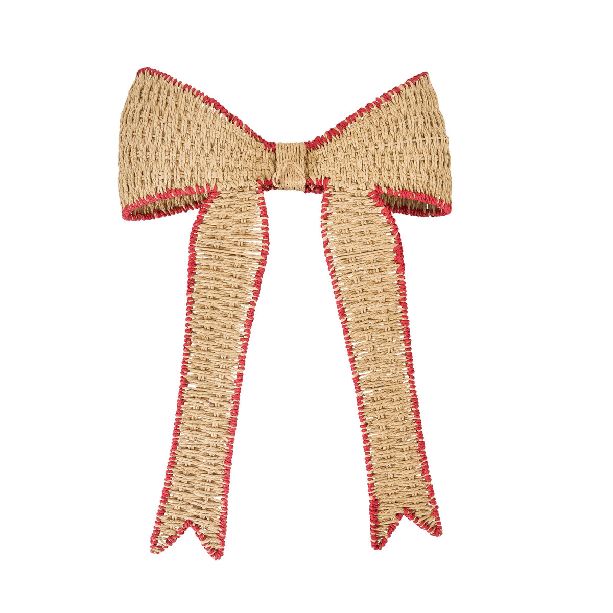 Mistletoe Christmas Oversized Bow Decoration
