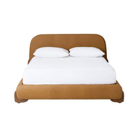 Eden Leather Queen Bed