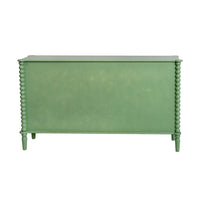 Maisie Low Bookcase Green 140x32x80cm