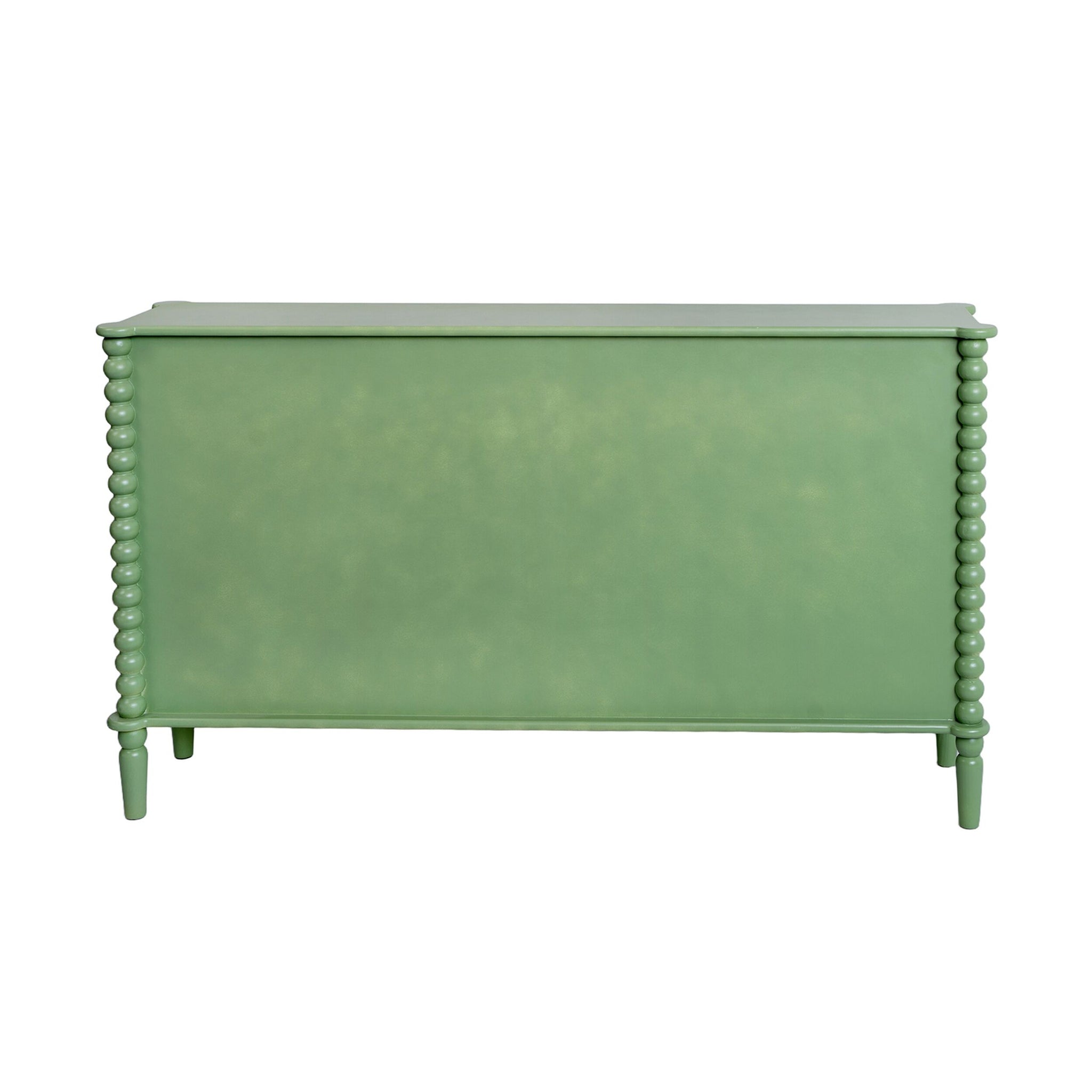 Maisie Low Bookcase Green 140x32x80cm