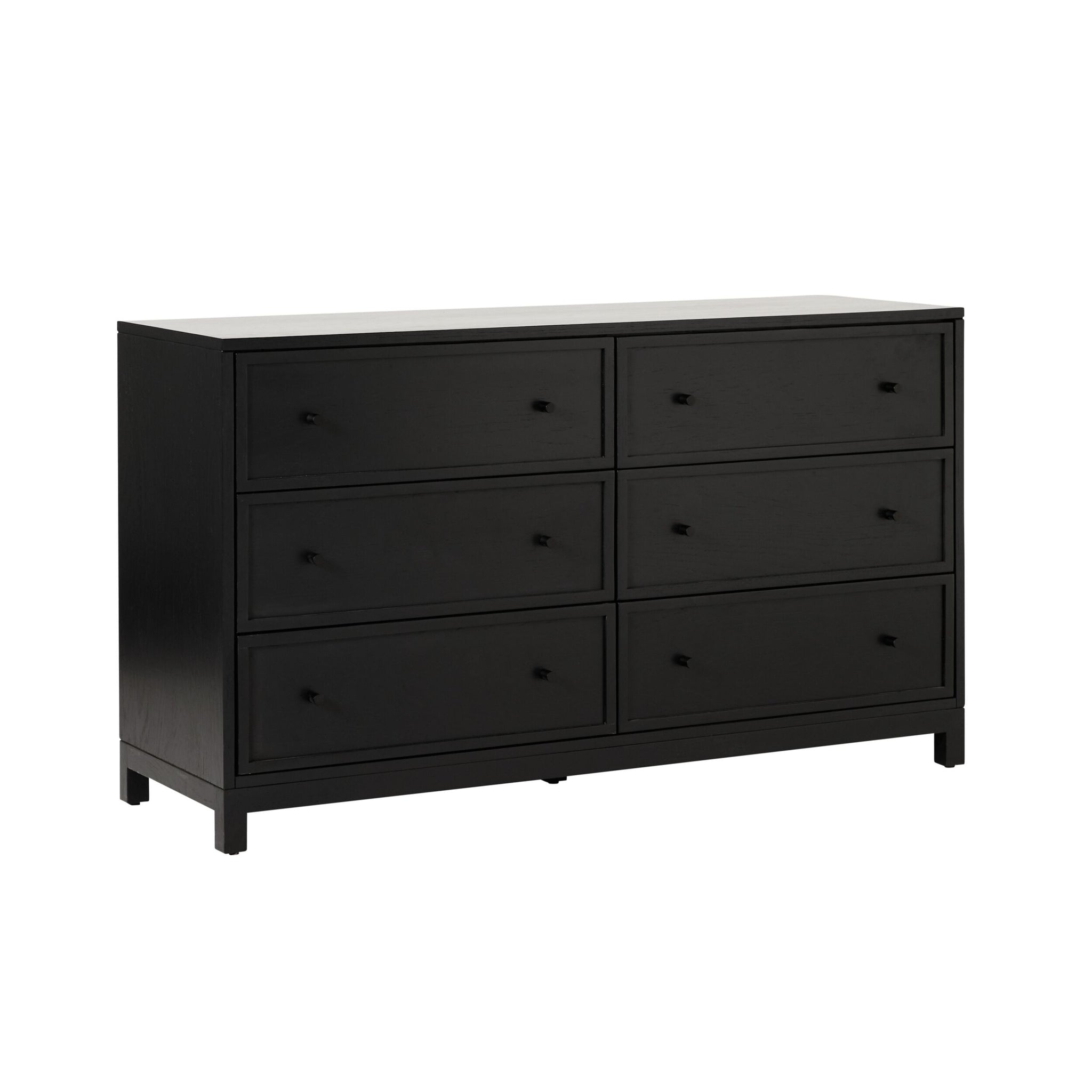 Avalon 6 Drawer Chest Black