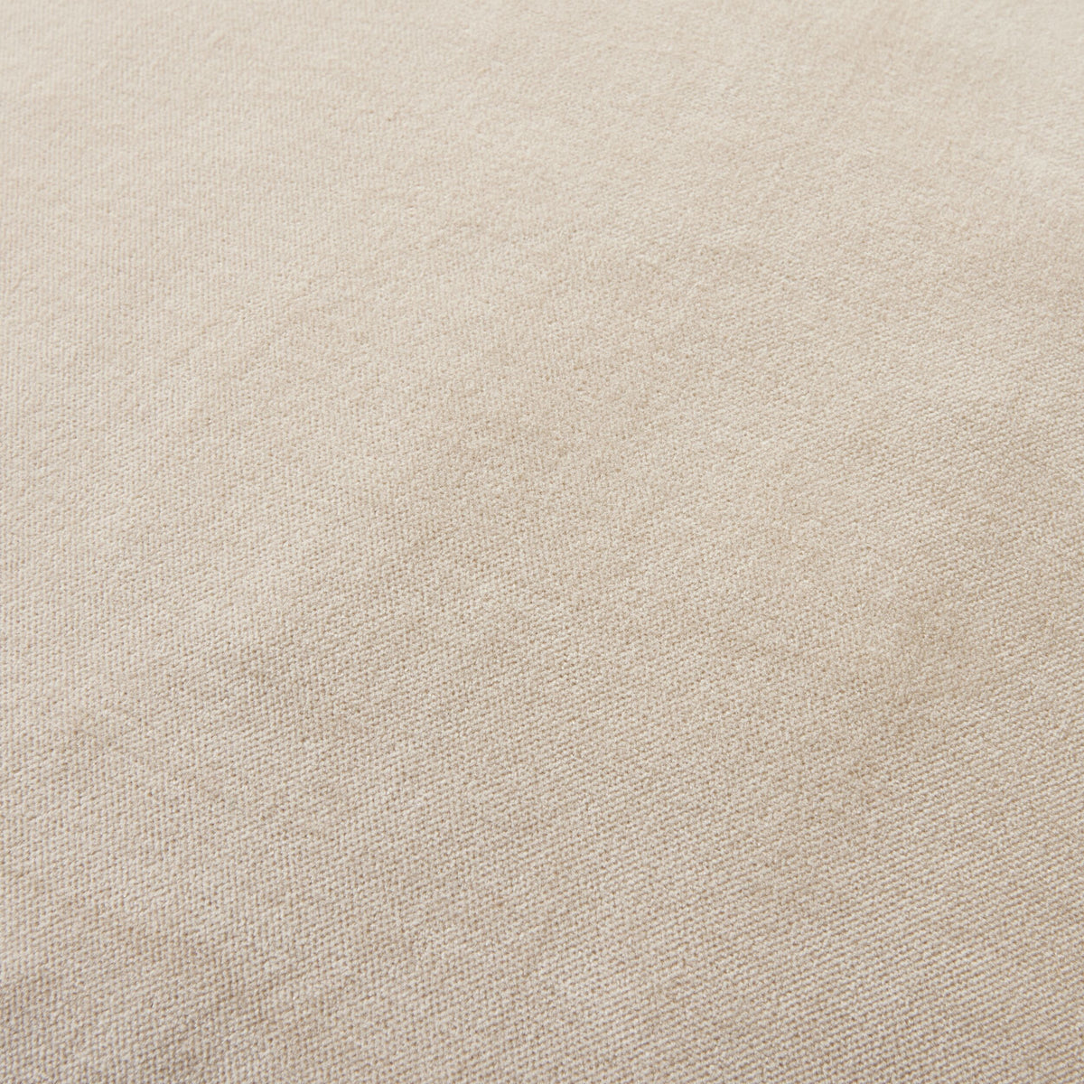 Hervey Cotton Velvet Cushion Oatmeal 45x45cm