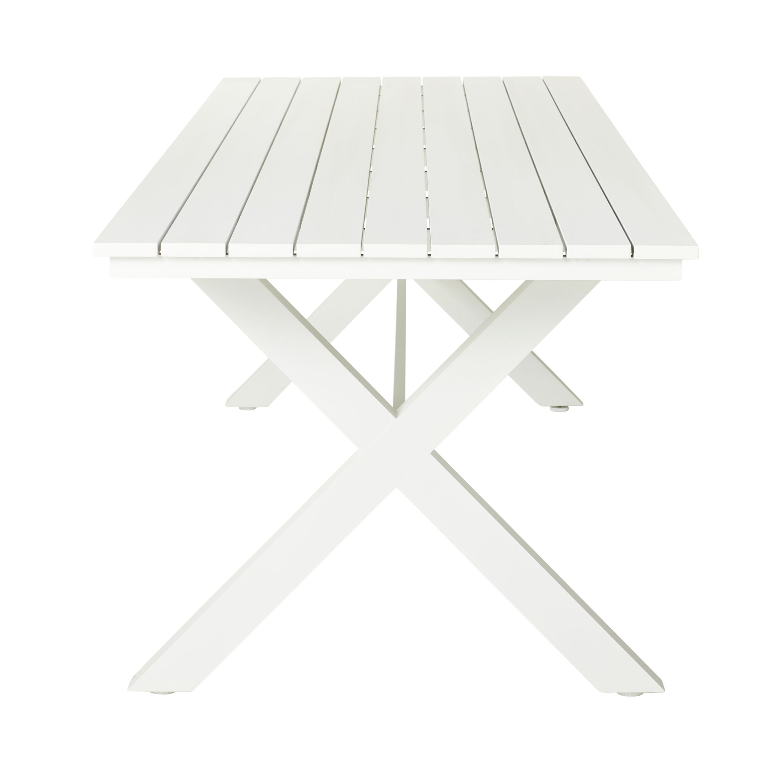 Blake Aluminium Dining Table 300cm White