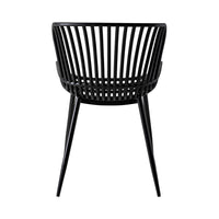 Lini Outdoor Dining Chair Black