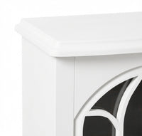 Bromley Electric Fireplace White