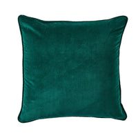 Hervey Cotton Velvet Cushion Forest 45x45cm