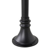 Dover 1 Light Exterior Lamp Post Black 200cm