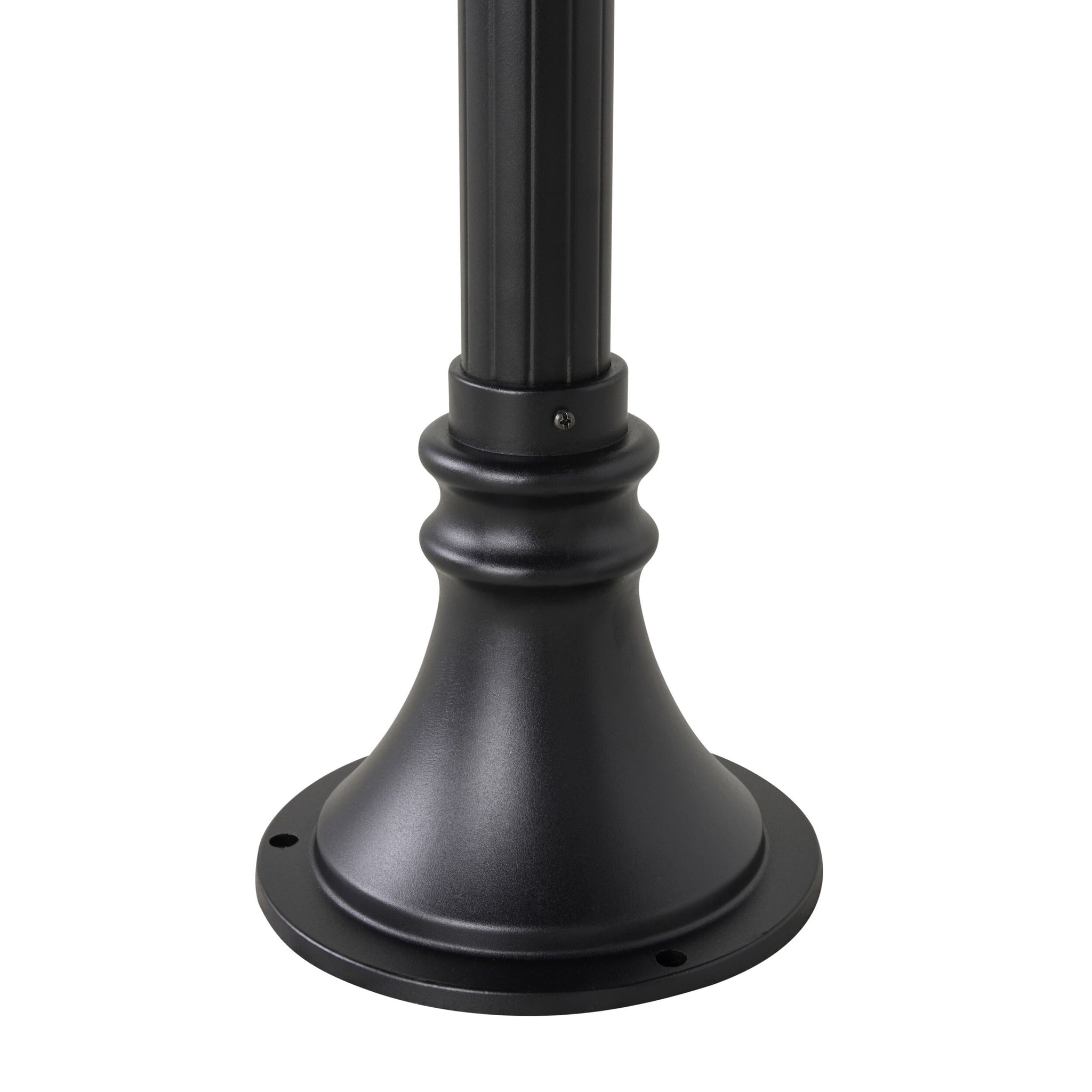 Dover 1 Light Exterior Lamp Post Black 200cm