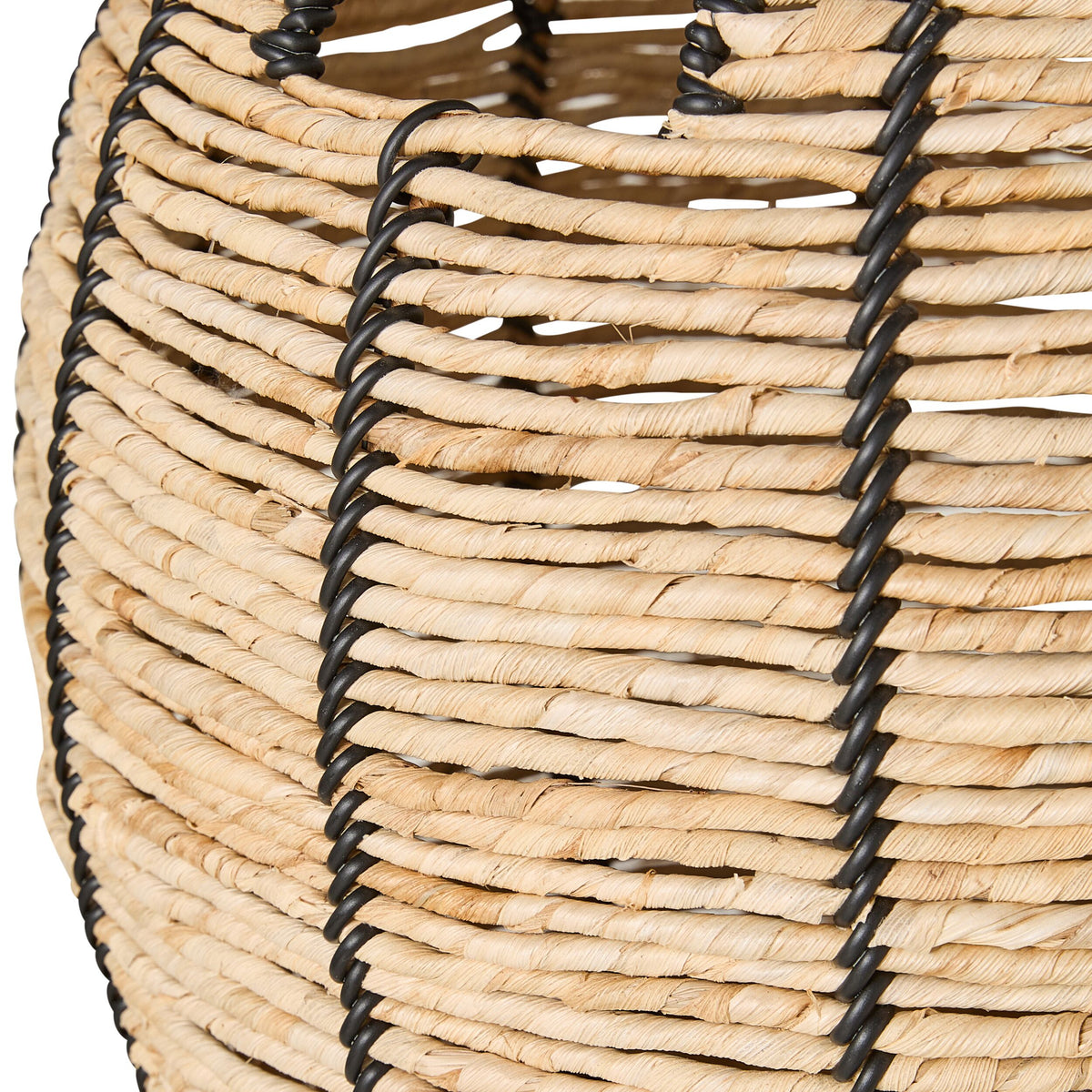 Serra Stripe Basket Large