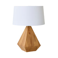 Leah Wooden Table Lamp 63cm