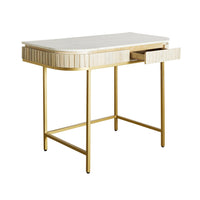 Deva Desk with Marble Top