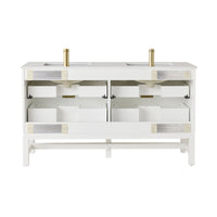 Lennox Double Vanity White 1550mm