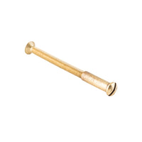 SCTBOLTPB Tie Bolt Polished Brass L55 3 Gauge M4 Thread