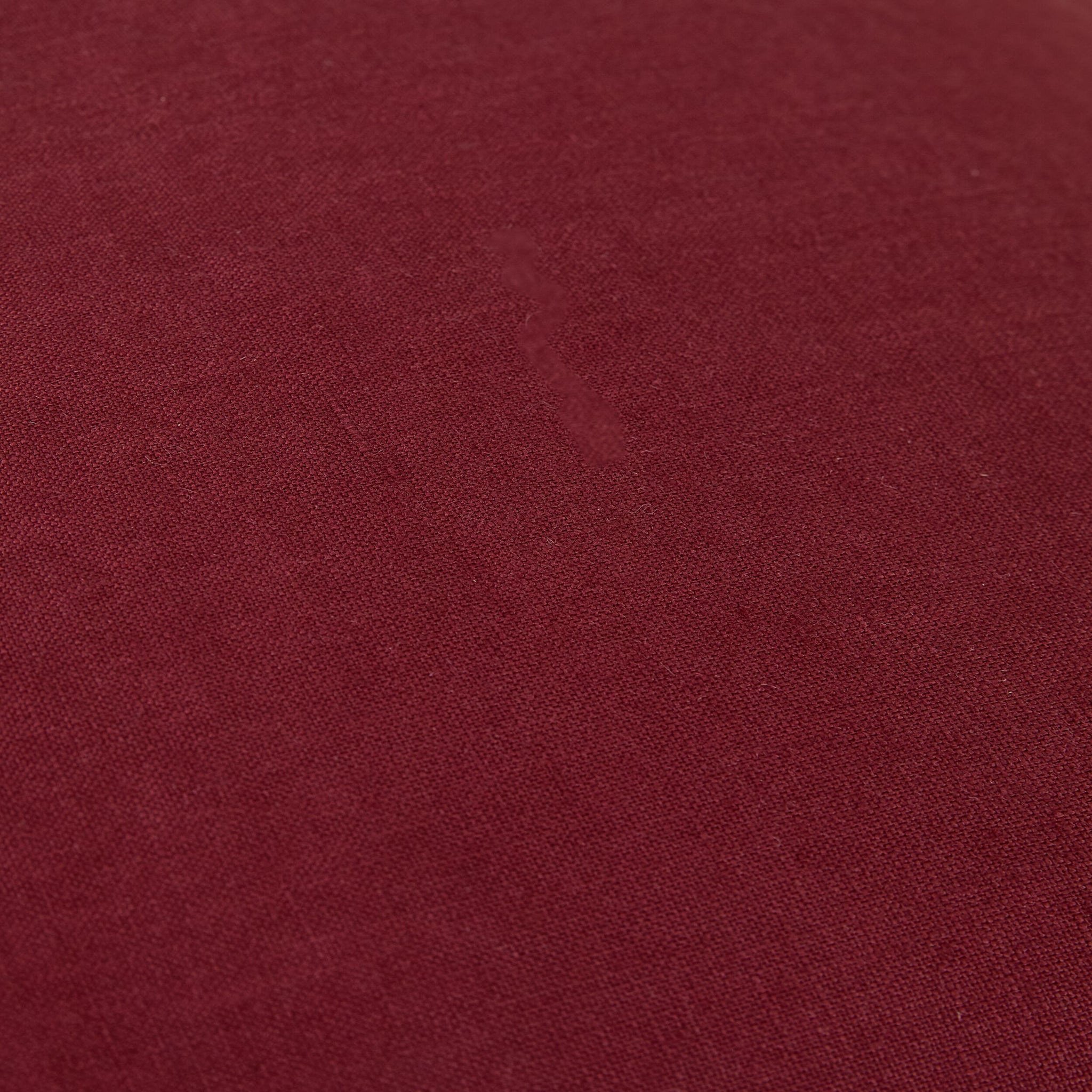Hamptons French Linen Cushion Claret 50x50cm