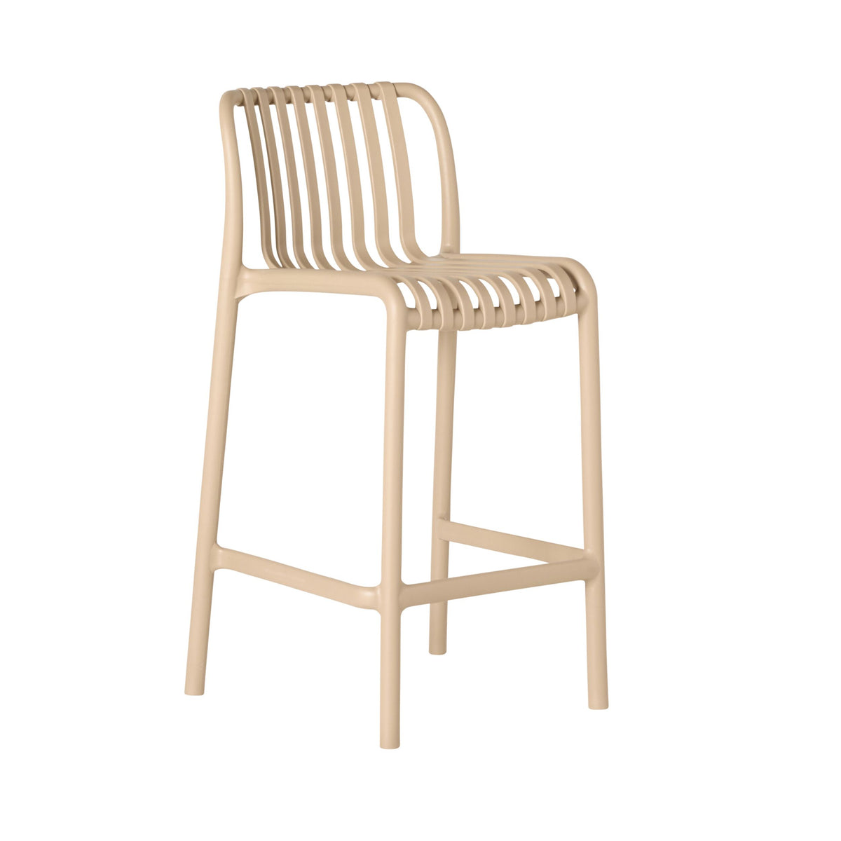 Jesi Bar Stool Taupe
