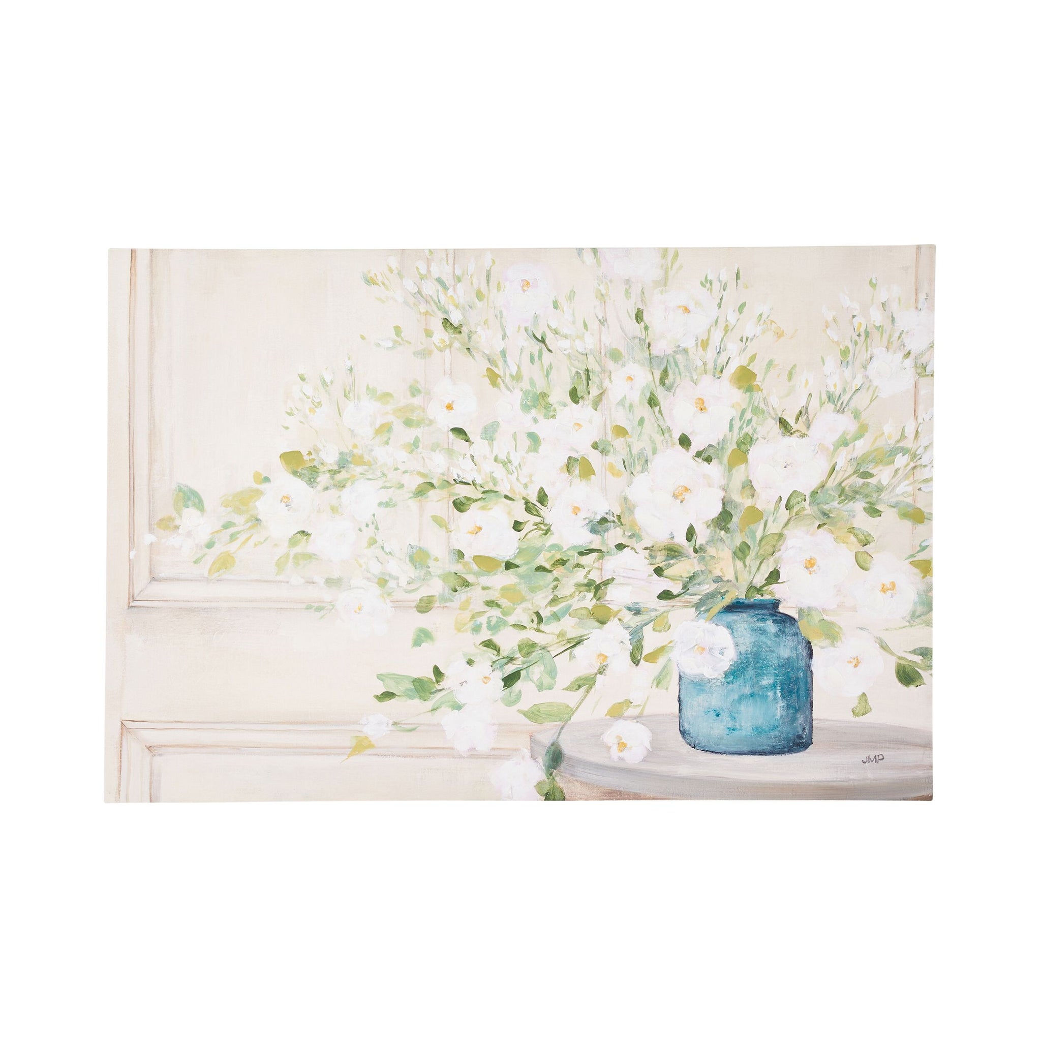 Arthouse White Bouquet Print 120x80cm