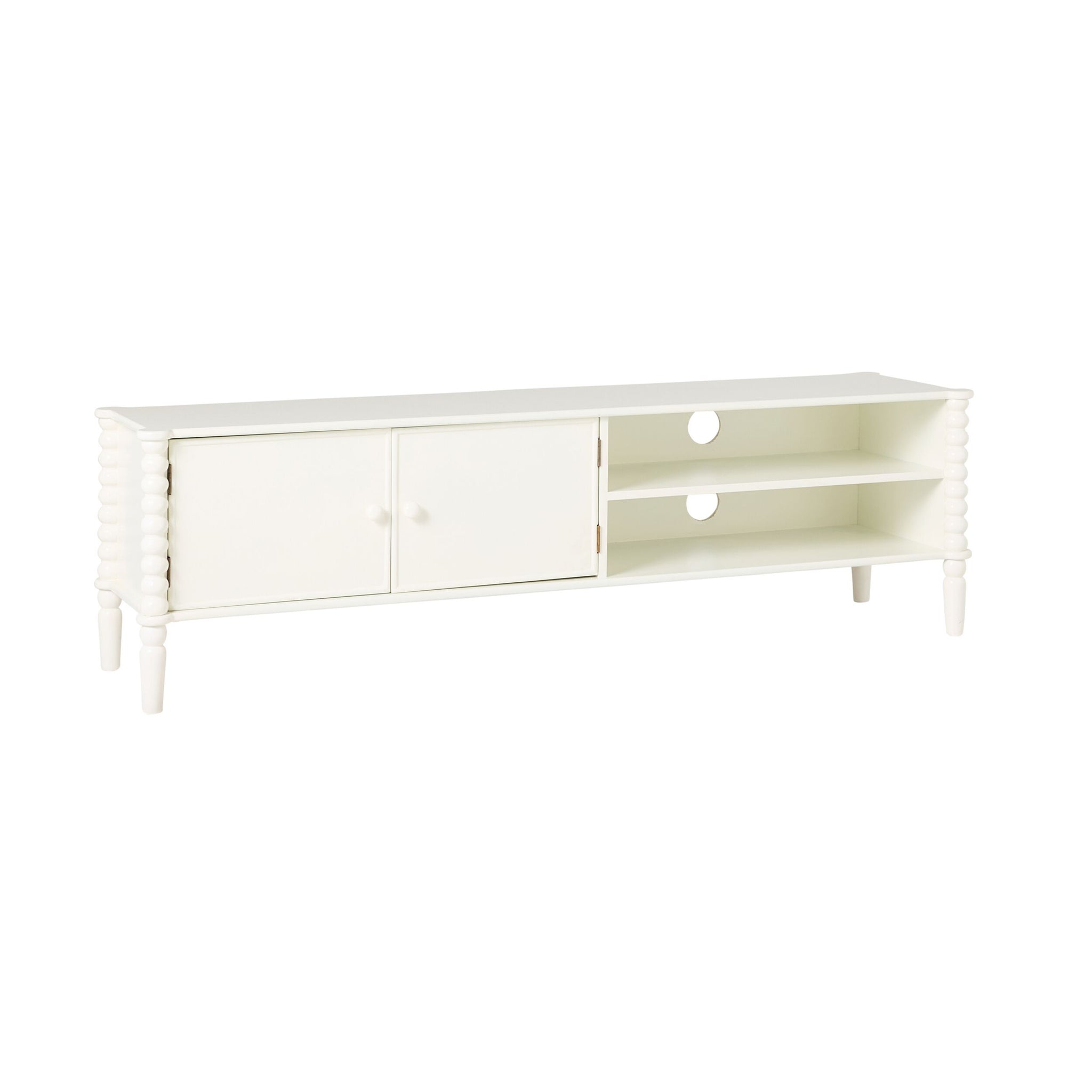 Maisie Entertainment Unit White