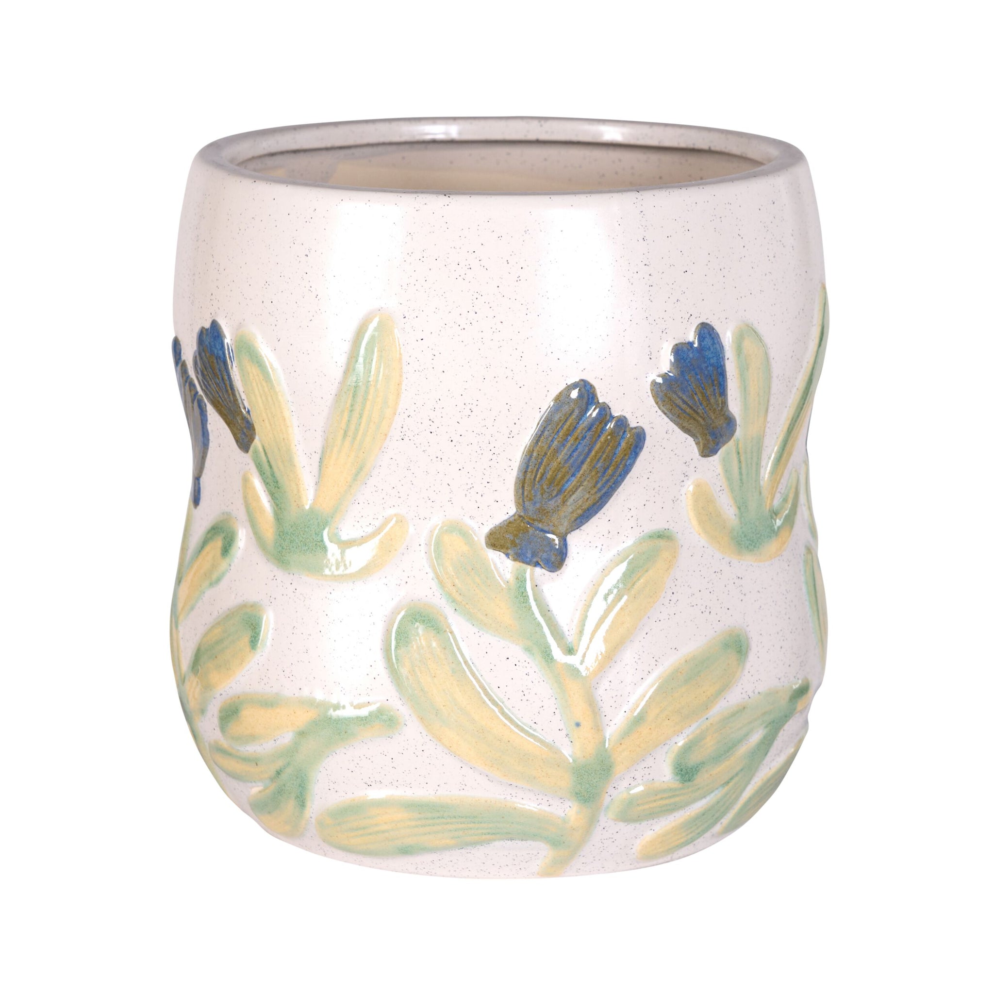 Meadow Song Large Ceramic Plant Pot