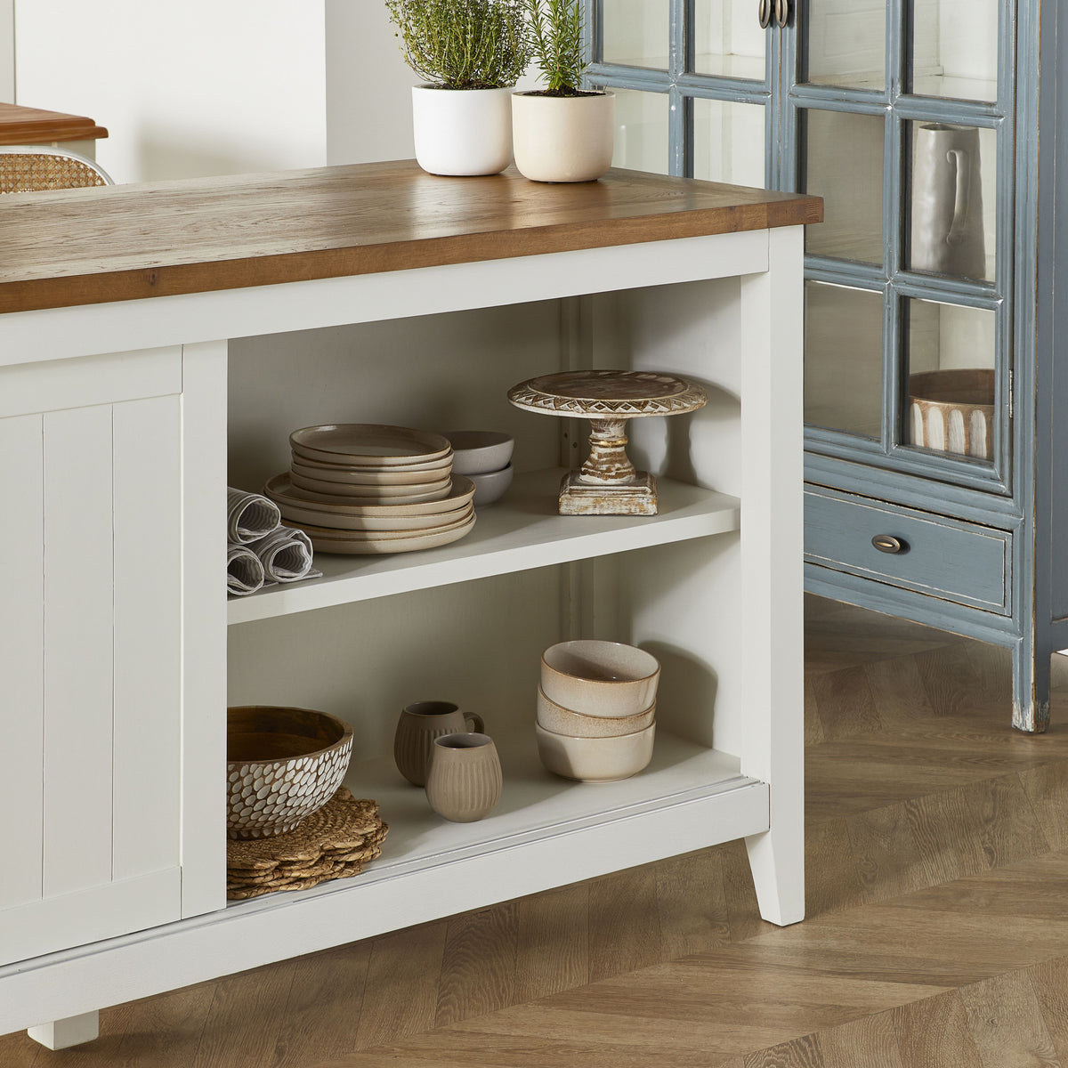 Chelsea Kitchen Island Bench with Timber Top – Early Settler Australia