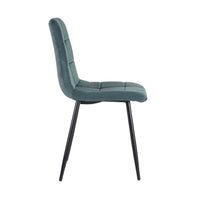 Max Velvet Dining Chair Ivy Teal