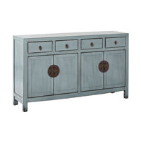Sansha 4 Door & 4 Drawer Sideboard Dove Grey