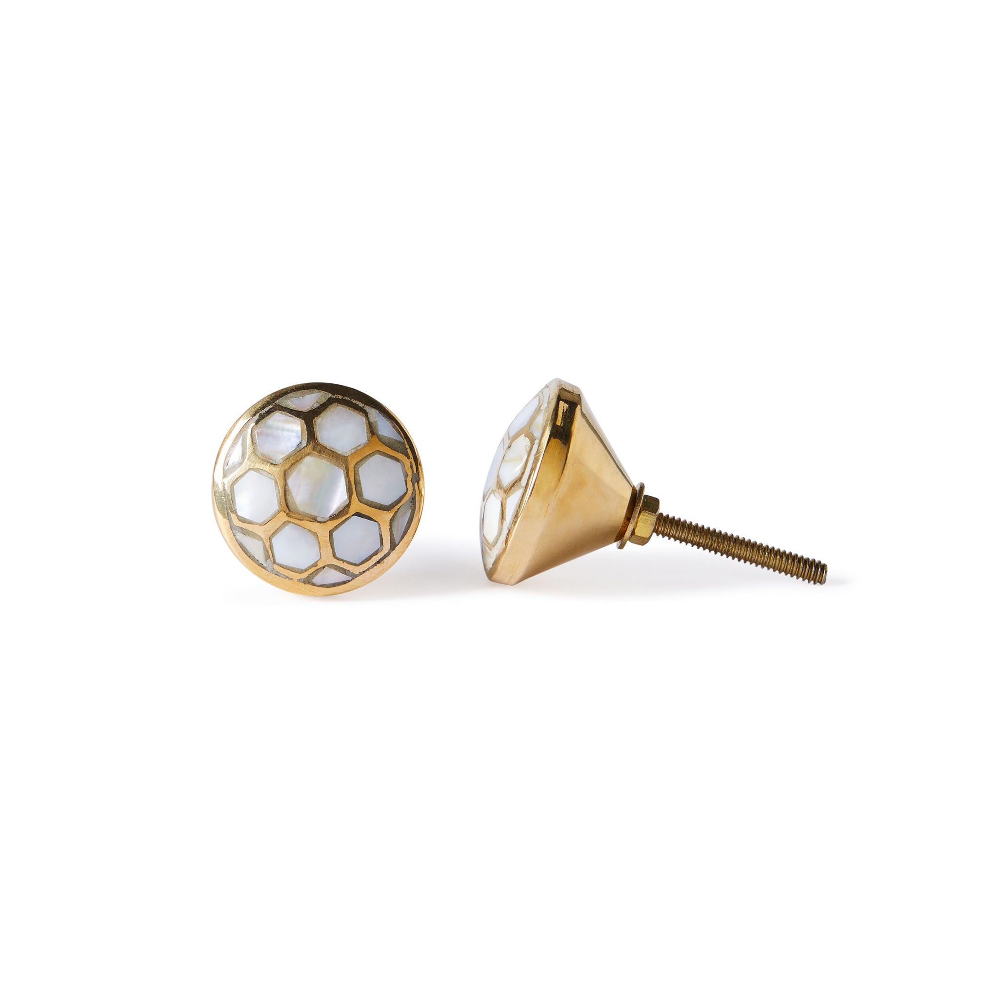 Pearl Honeycomb Knob 3.5cm