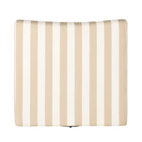 Bowie Occasional Swivel Chair Taupe Stripe