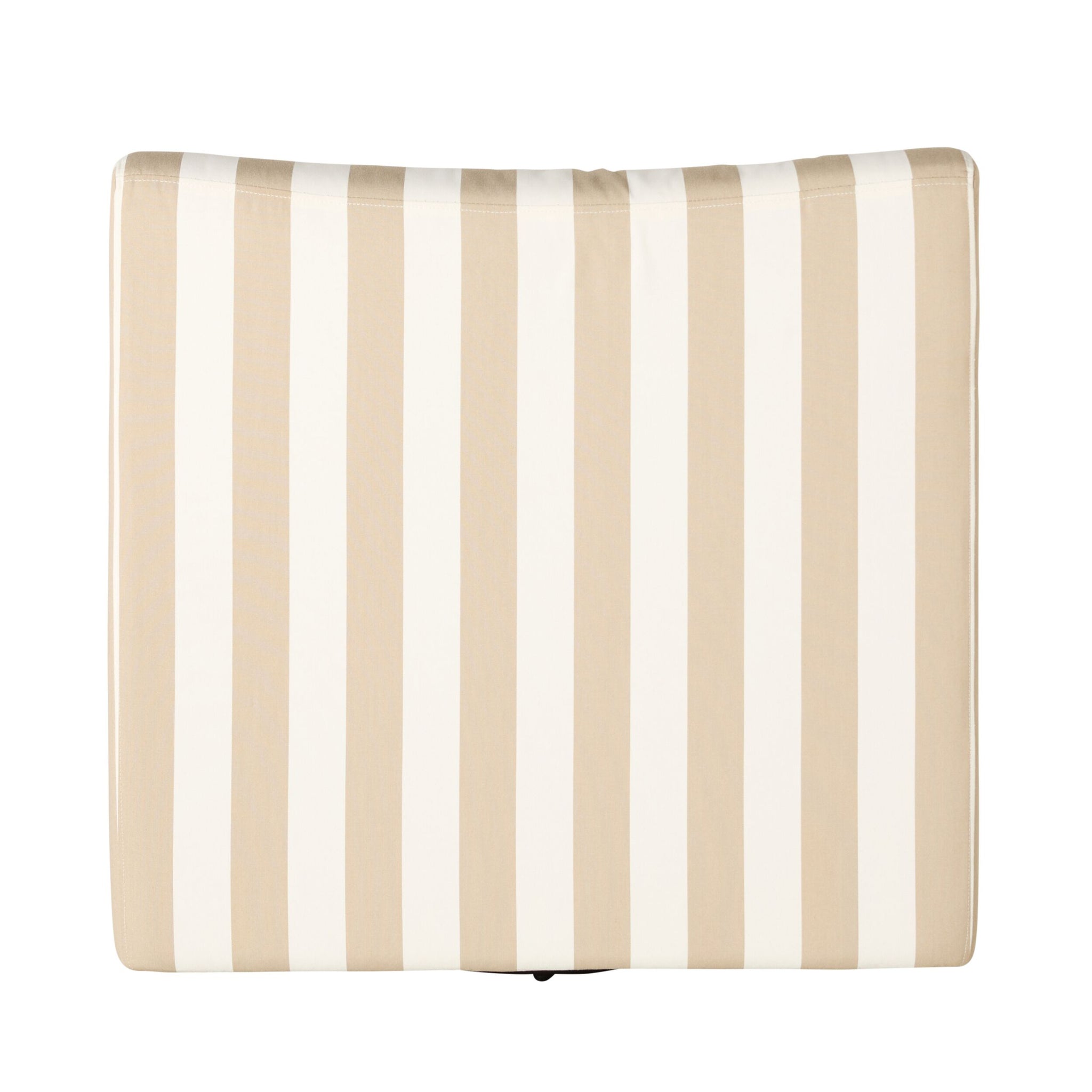 Bowie Occasional Swivel Chair Taupe Stripe