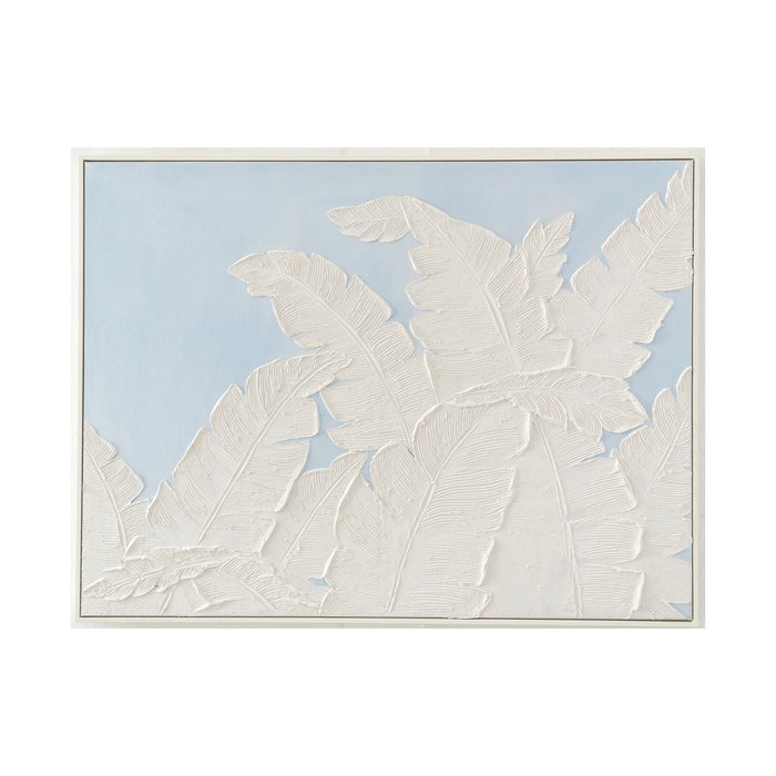 Pampas Grass Sky Framed Oil Painting 122.5x92.5cm