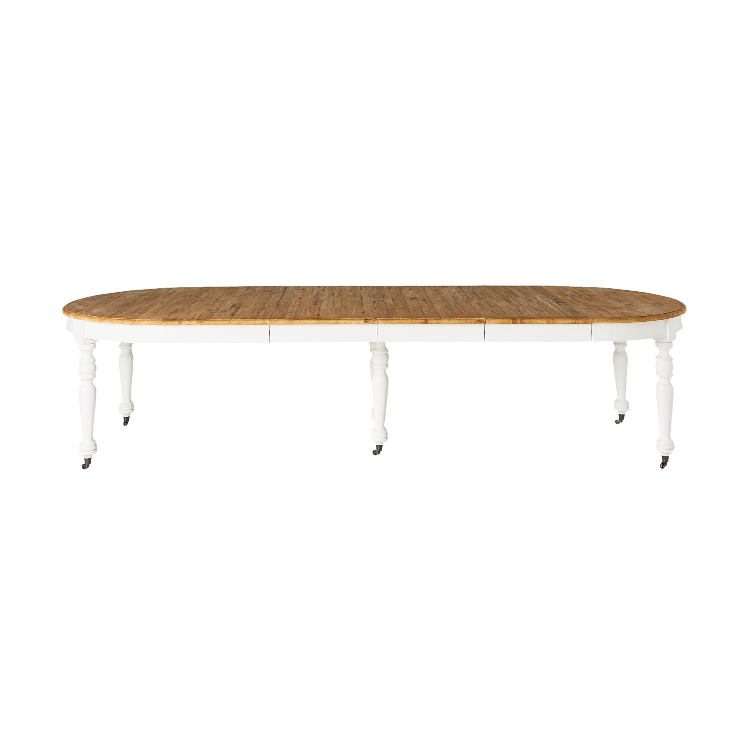 Annalise Extension Dining Table White