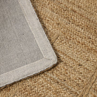 Palma Basket Weave Jute Rug 240x300cm