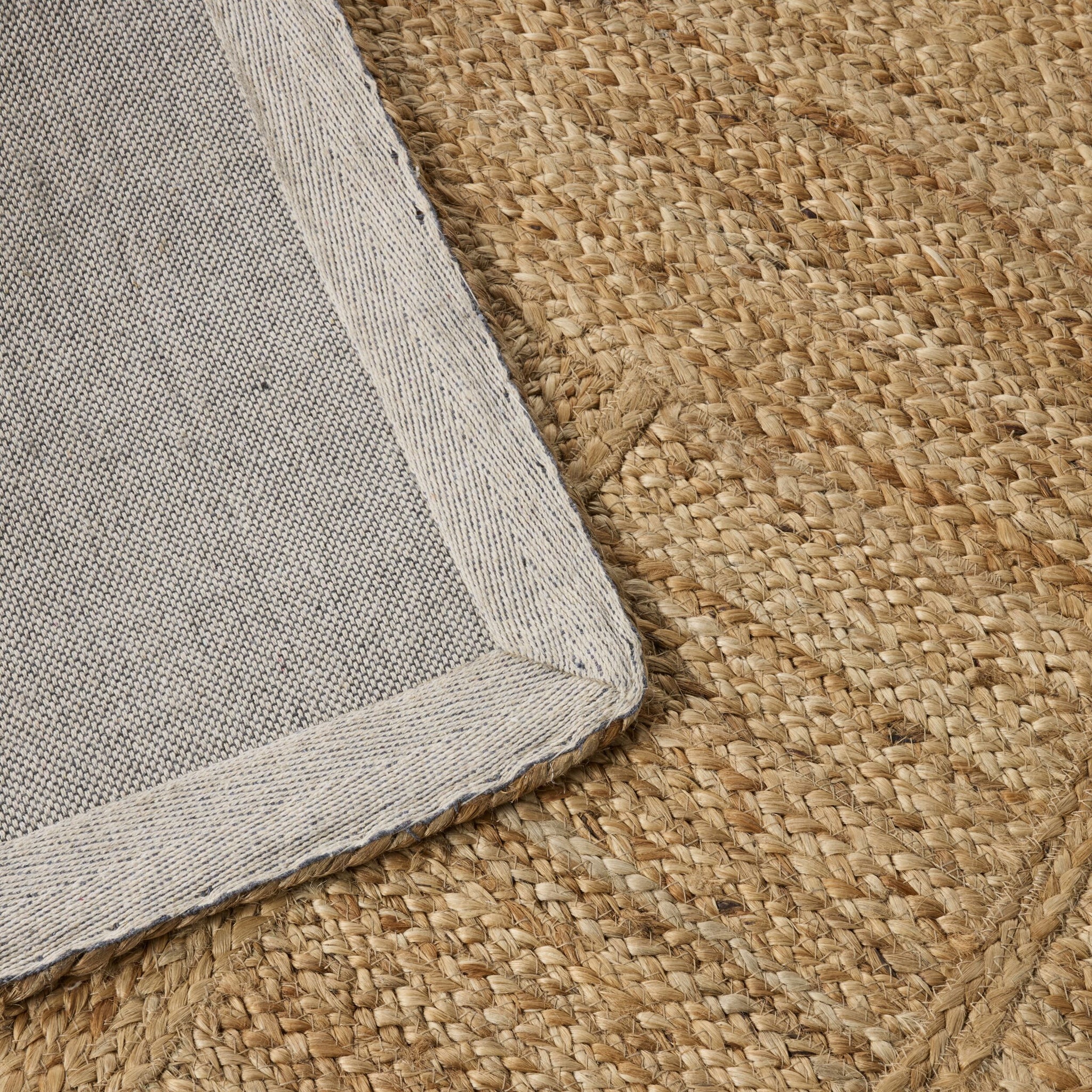 Palma Basket Weave Jute Rug 240x300cm