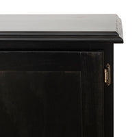 Armand 4 Door Book Cabinet 240 x 83cm Black