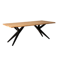 River Live Edge Timber Dining Table 200cm