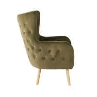 Amira Occasional Chair Velvet Moss