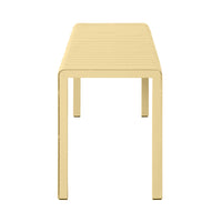 Kace Dining Bench Seat 150cm Butter Yellow