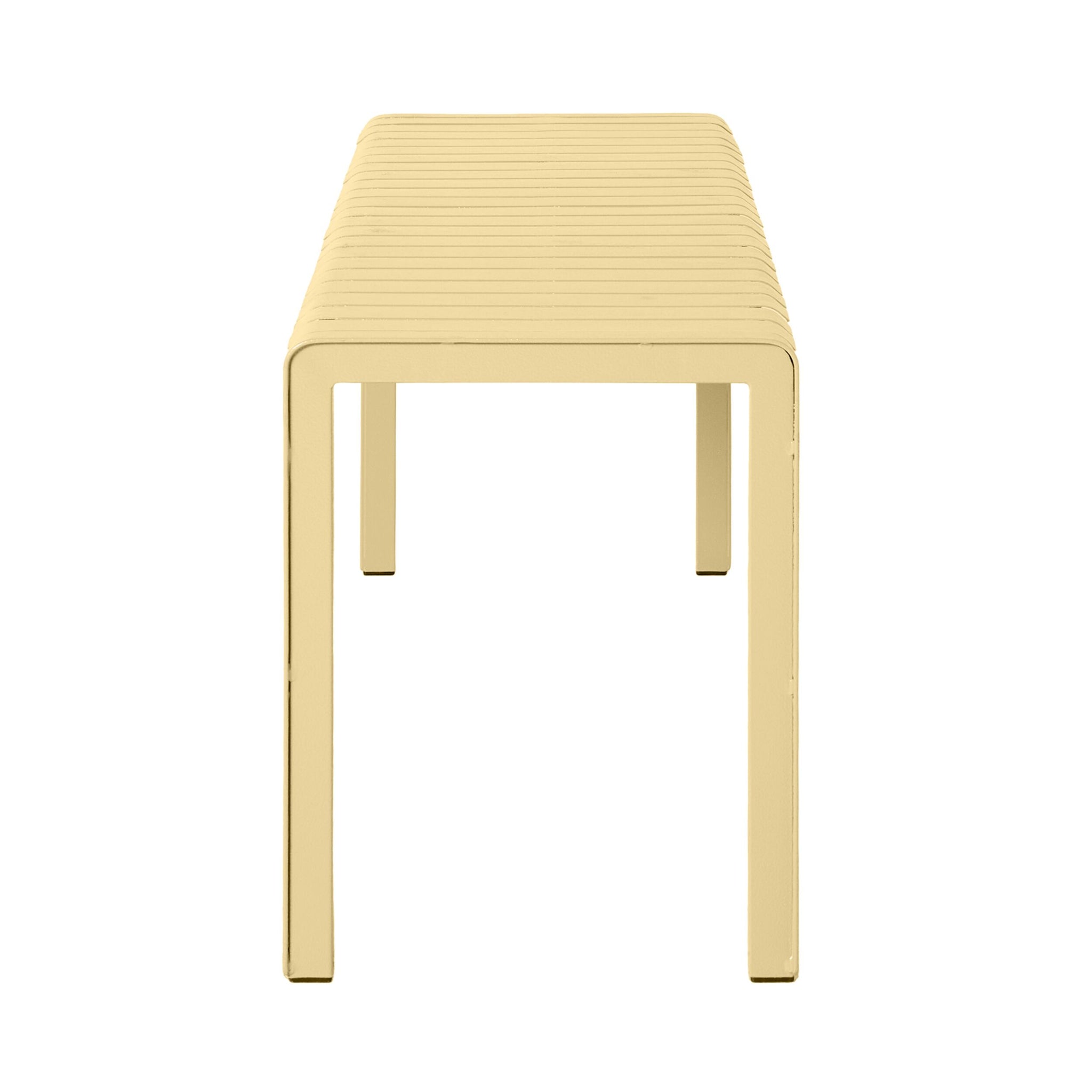Kace Dining Bench Seat 150cm Butter Yellow