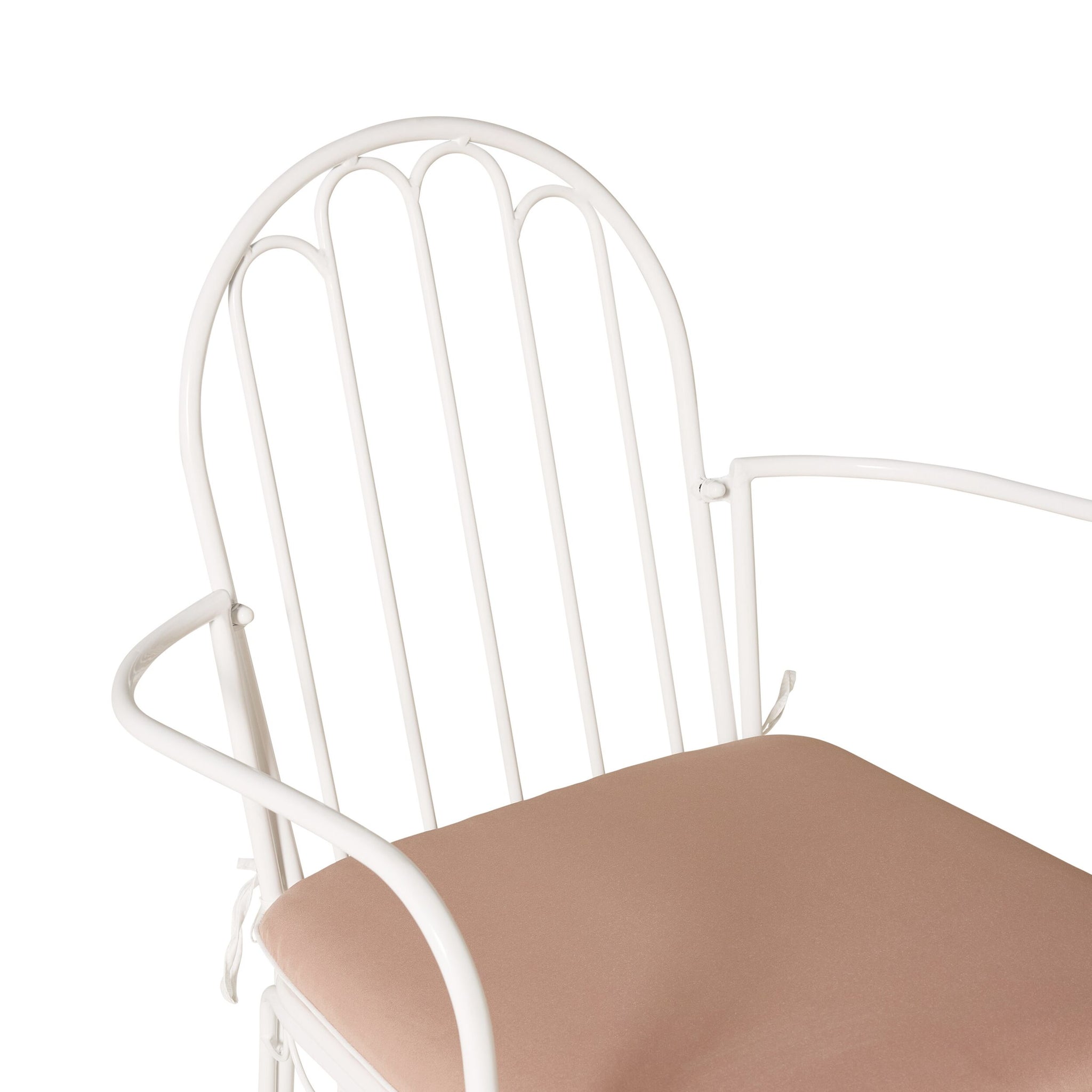 Bonnie Occasional Chair with Cushion White