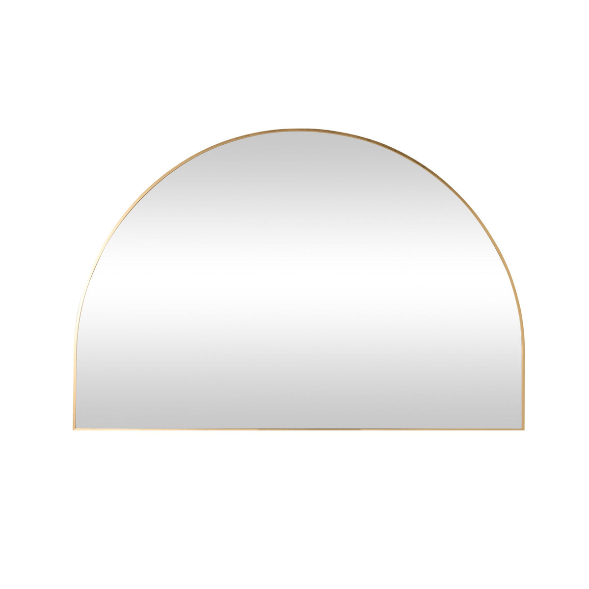 Ovale Arch Mirror 100x150cm Brushed Brass